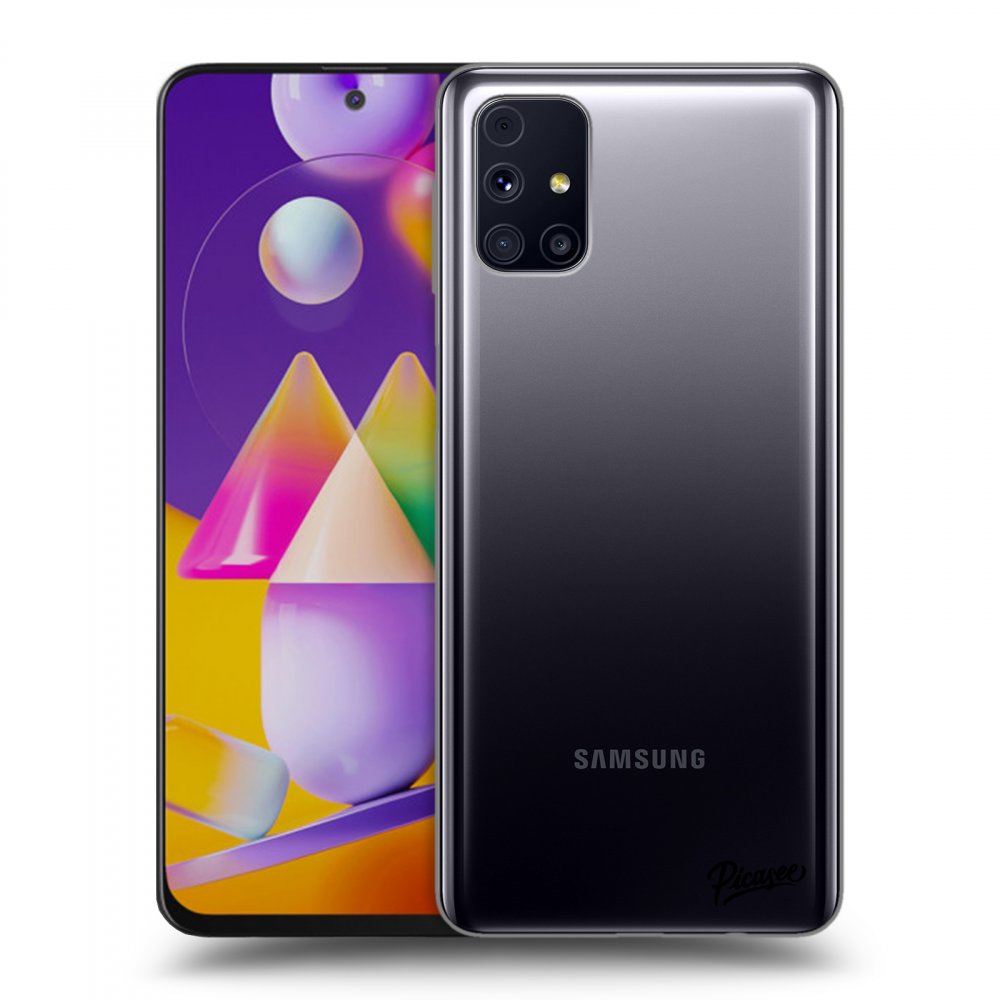 Samsung Galaxy M31s Hülle - Transparentes Silikon - Clear