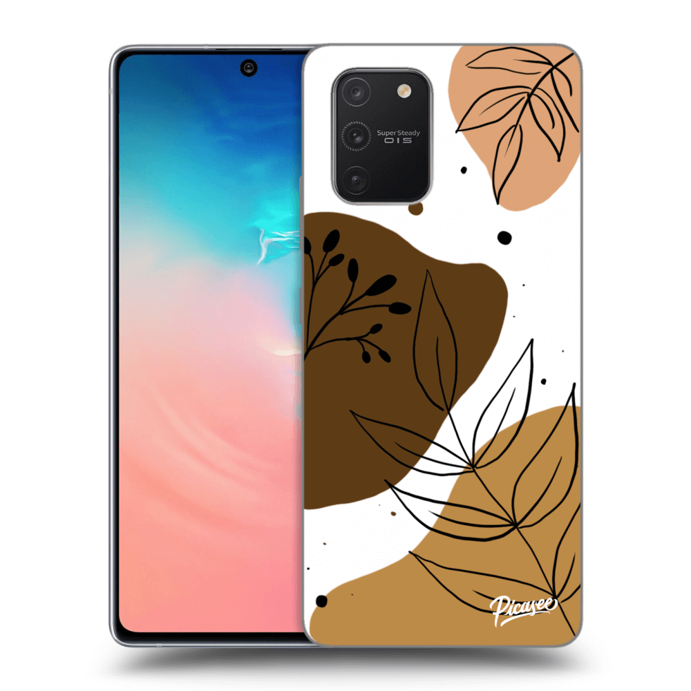 Samsung Galaxy S10 Lite Hülle - Transparentes Silikon - Boho Style