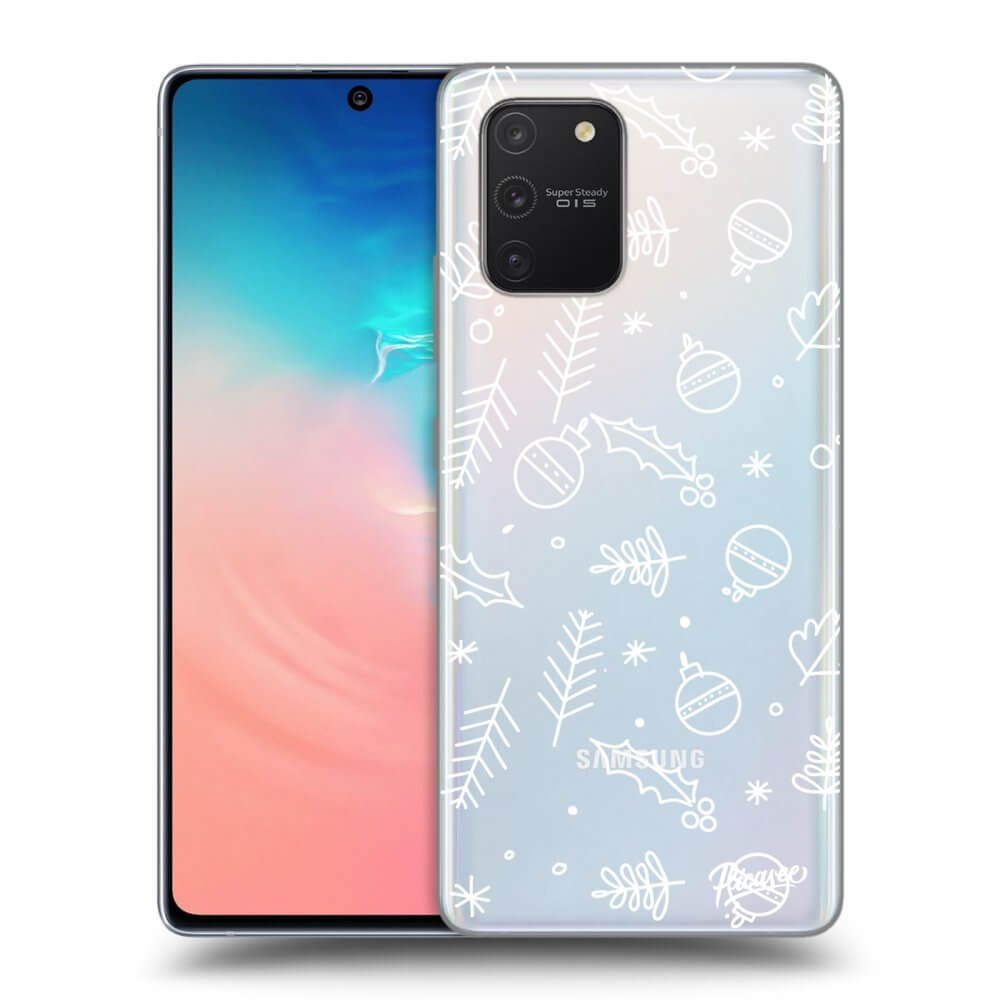 Samsung Galaxy S10 Lite Hülle - Transparentes Silikon - Mistletoe