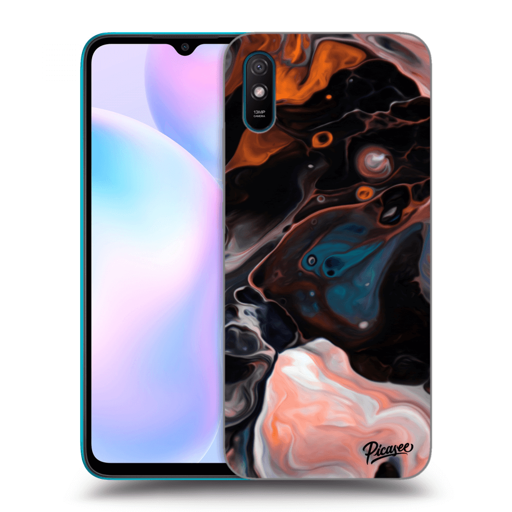 Xiaomi Redmi 9A Hülle - Transparentes Silikon - Cream