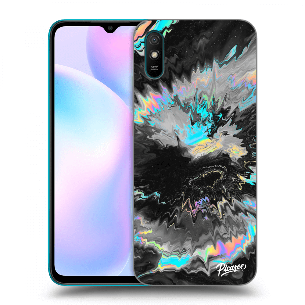 Xiaomi Redmi 9A Hülle - Schwarzes Silikon - Magnetic