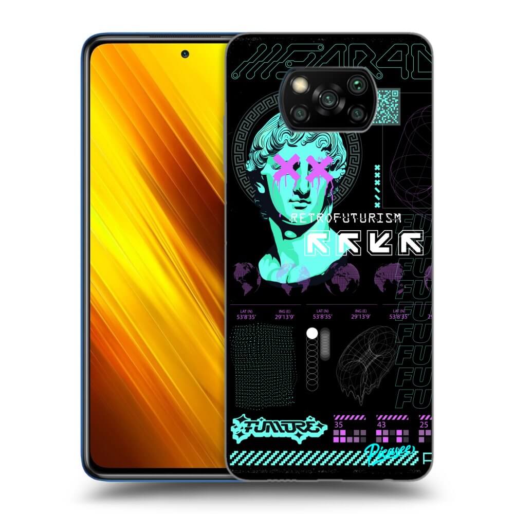 Xiaomi Poco X3 Hülle - Transparentes Silikon - RETRO