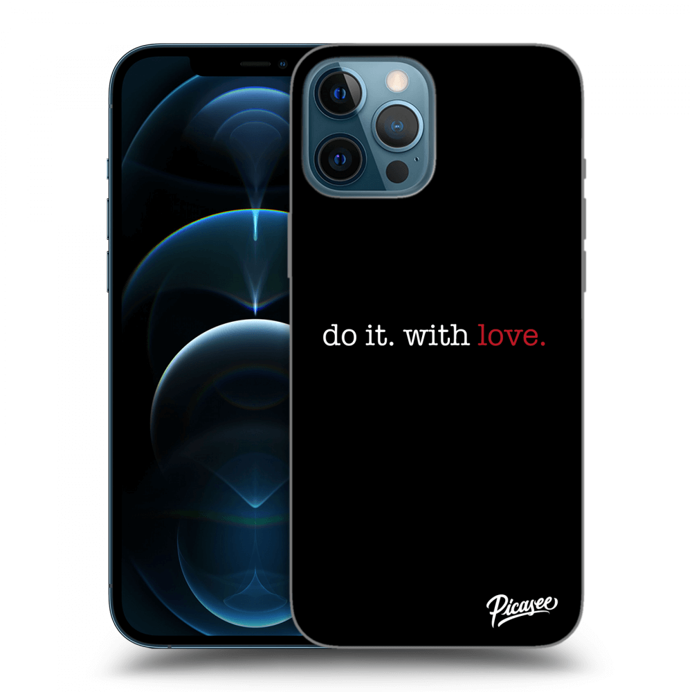 Apple IPhone 12 Pro Max Hülle - Transparentes Silikon - Do It. With Love.
