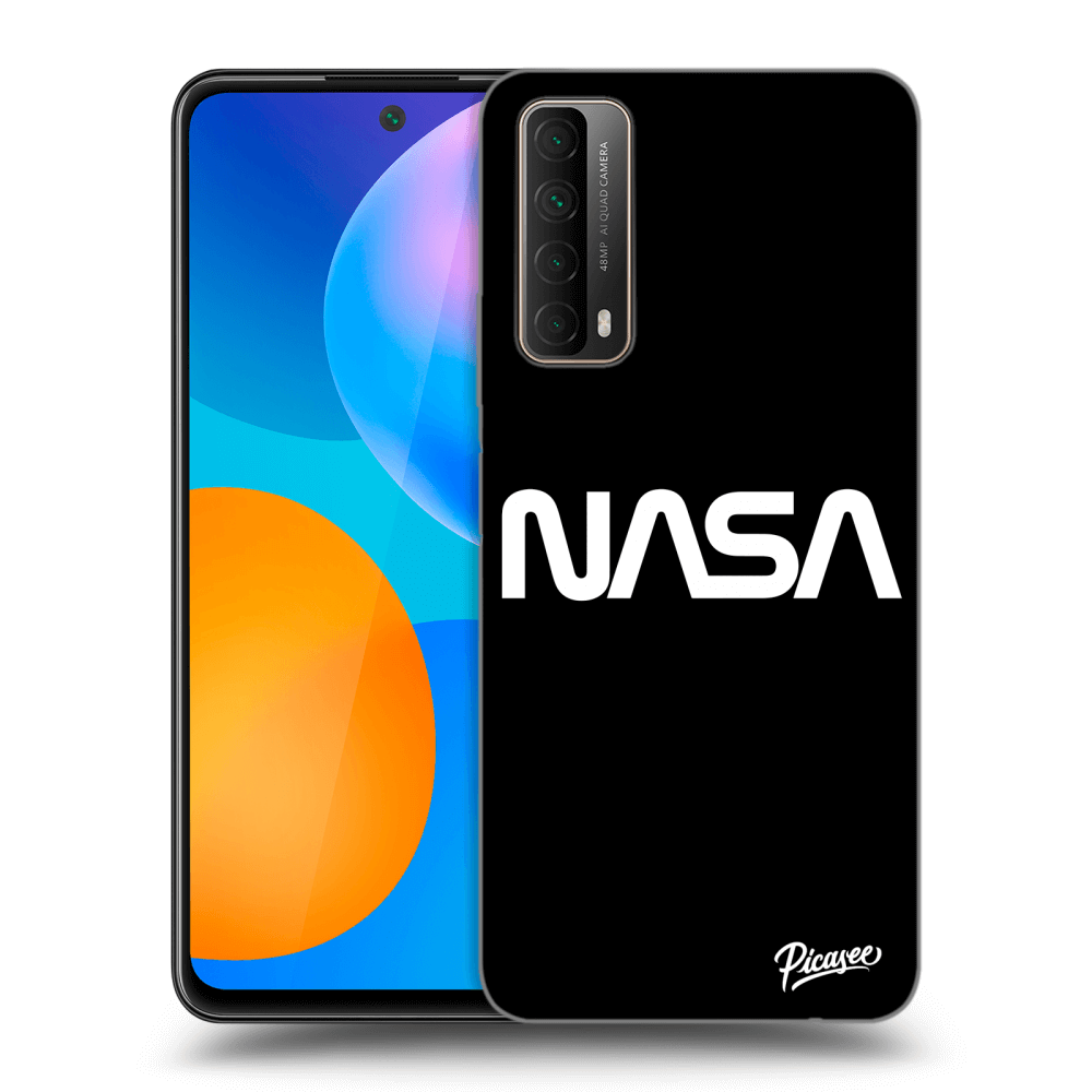 Huawei P Smart 2021 Hülle - Schwarzes Silikon - NASA Basic