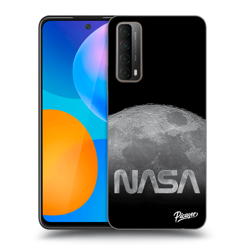 Huawei P Smart 2021 Hülle - Transparentes Silikon - Moon Cut