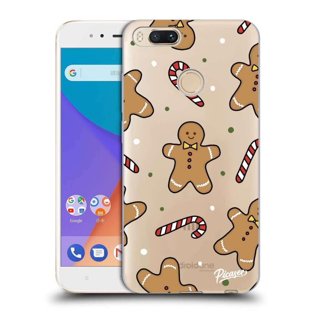 Xiaomi Mi A1 Global Hülle - Transparentes Silikon - Gingerbread