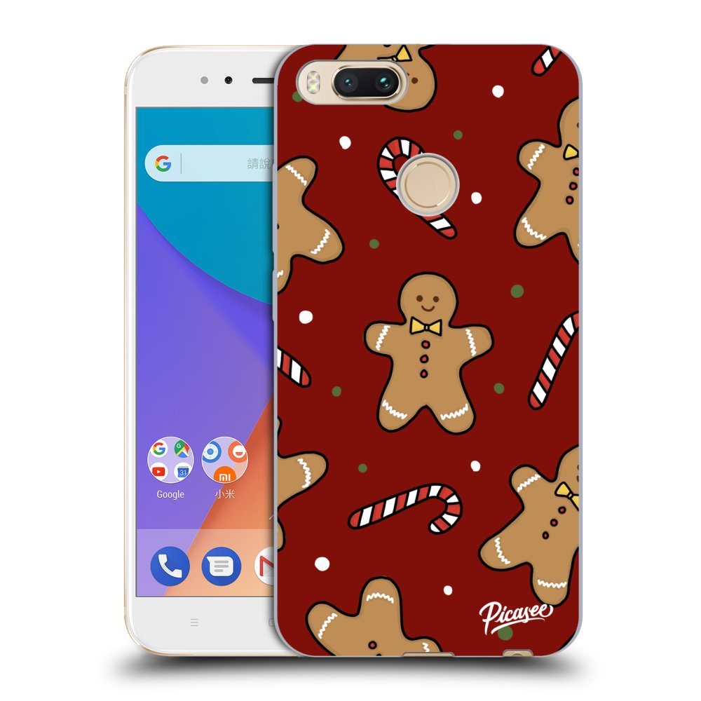 Xiaomi Mi A1 Global Hülle - Transparentes Silikon - Gingerbread 2