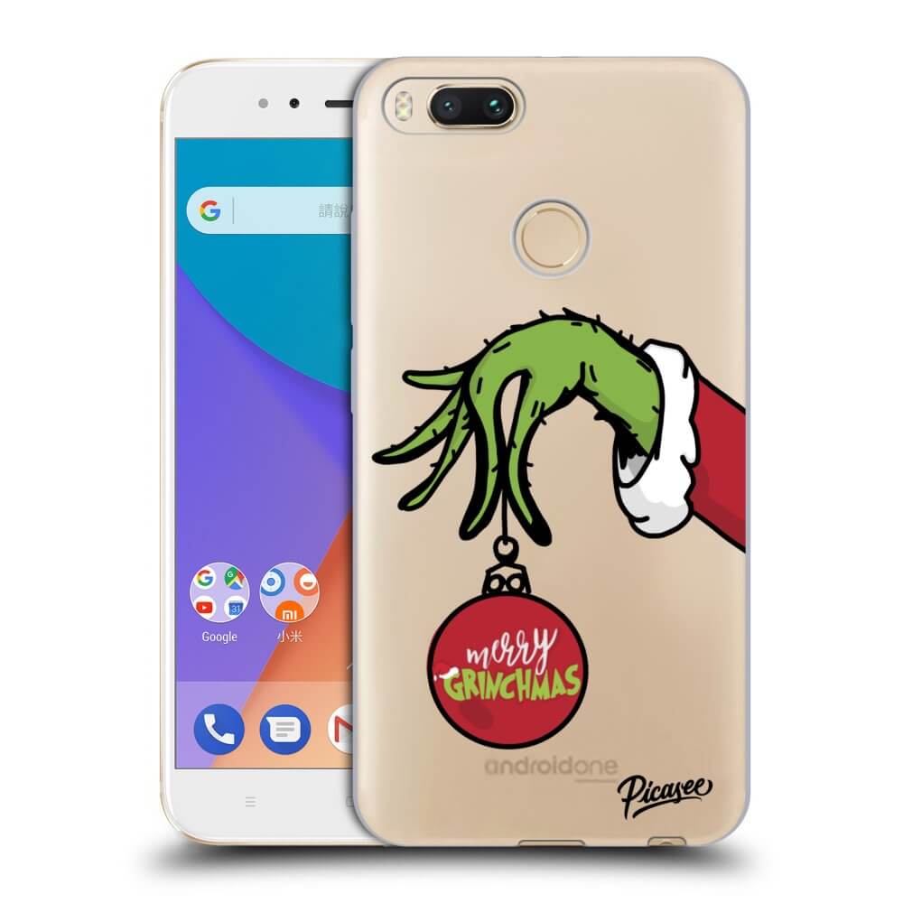 Xiaomi Mi A1 Global Hülle - Transparentes Silikon - Grinch