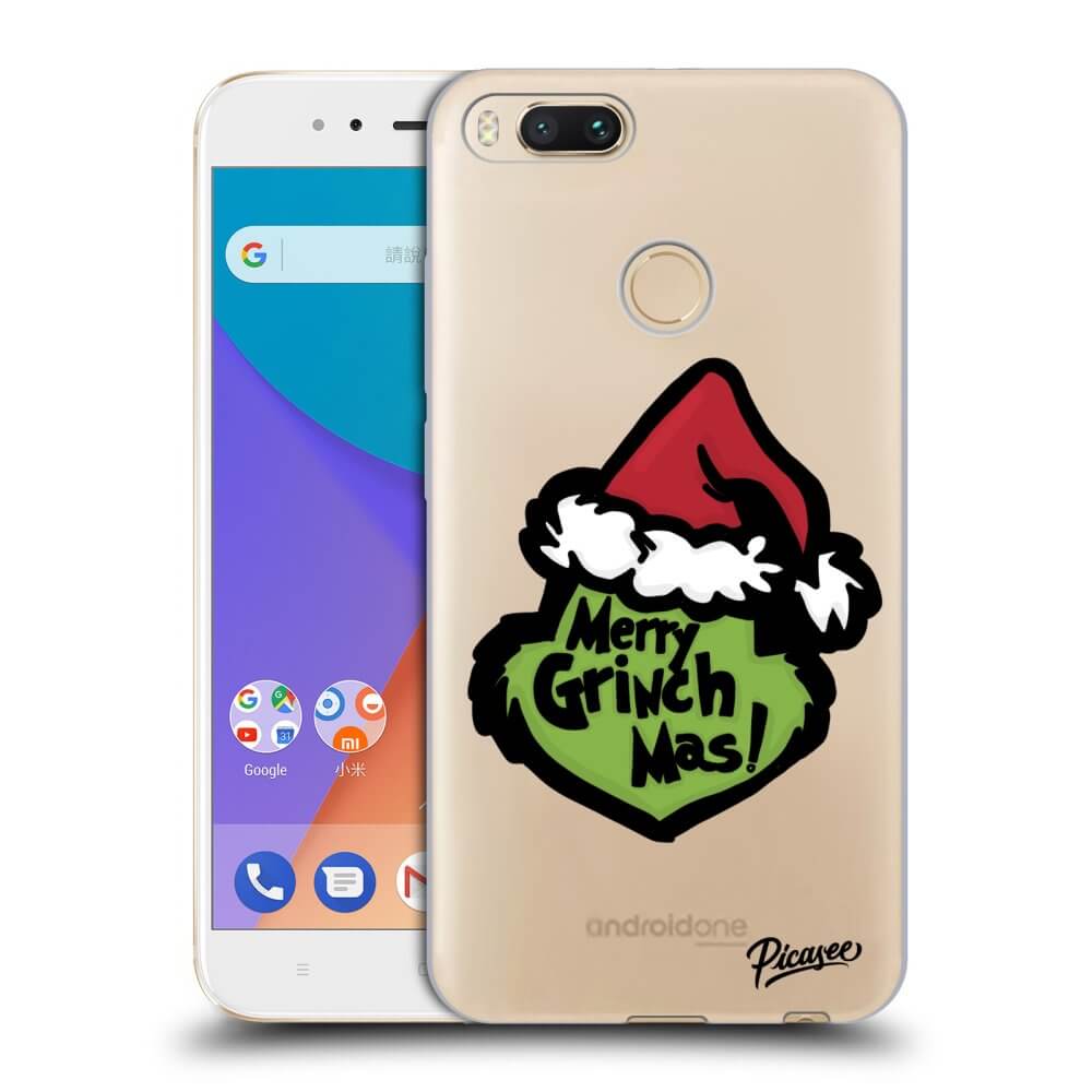 Xiaomi Mi A1 Global Hülle - Transparentes Silikon - Grinch 2