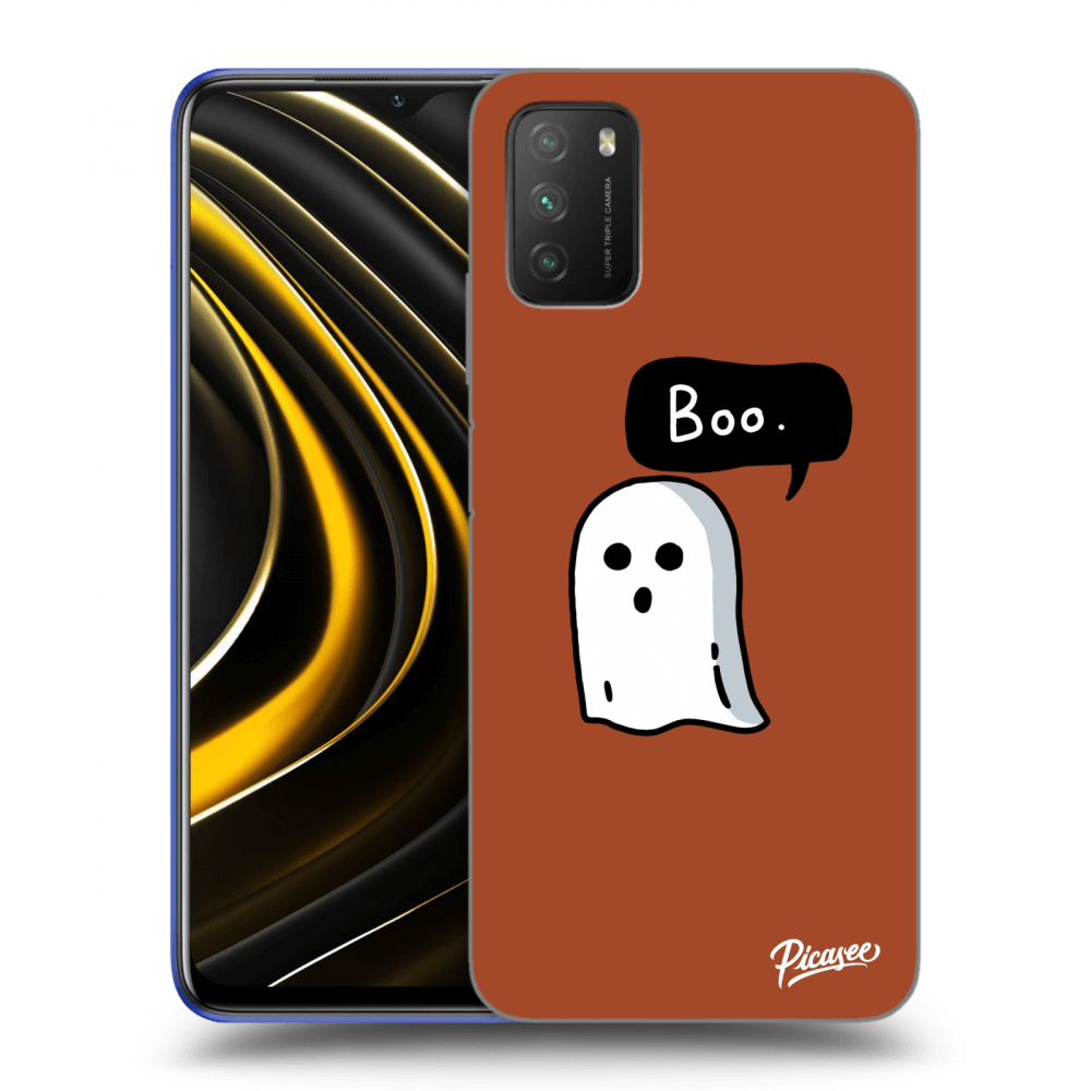 Xiaomi Poco M3 Hülle - Schwarzes Silikon - Boo