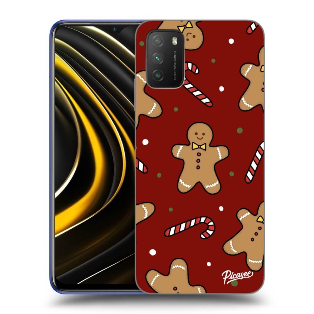 Xiaomi Poco M3 Hülle - Transparentes Silikon - Gingerbread 2