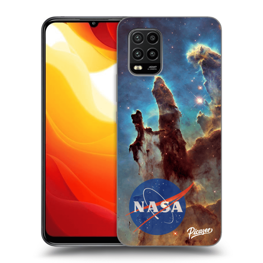 Xiaomi Mi 10 Lite Hülle - Transparentes Silikon - Eagle Nebula