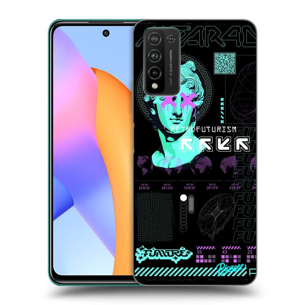 Honor 10X Lite Hülle - Transparentes Silikon - RETRO