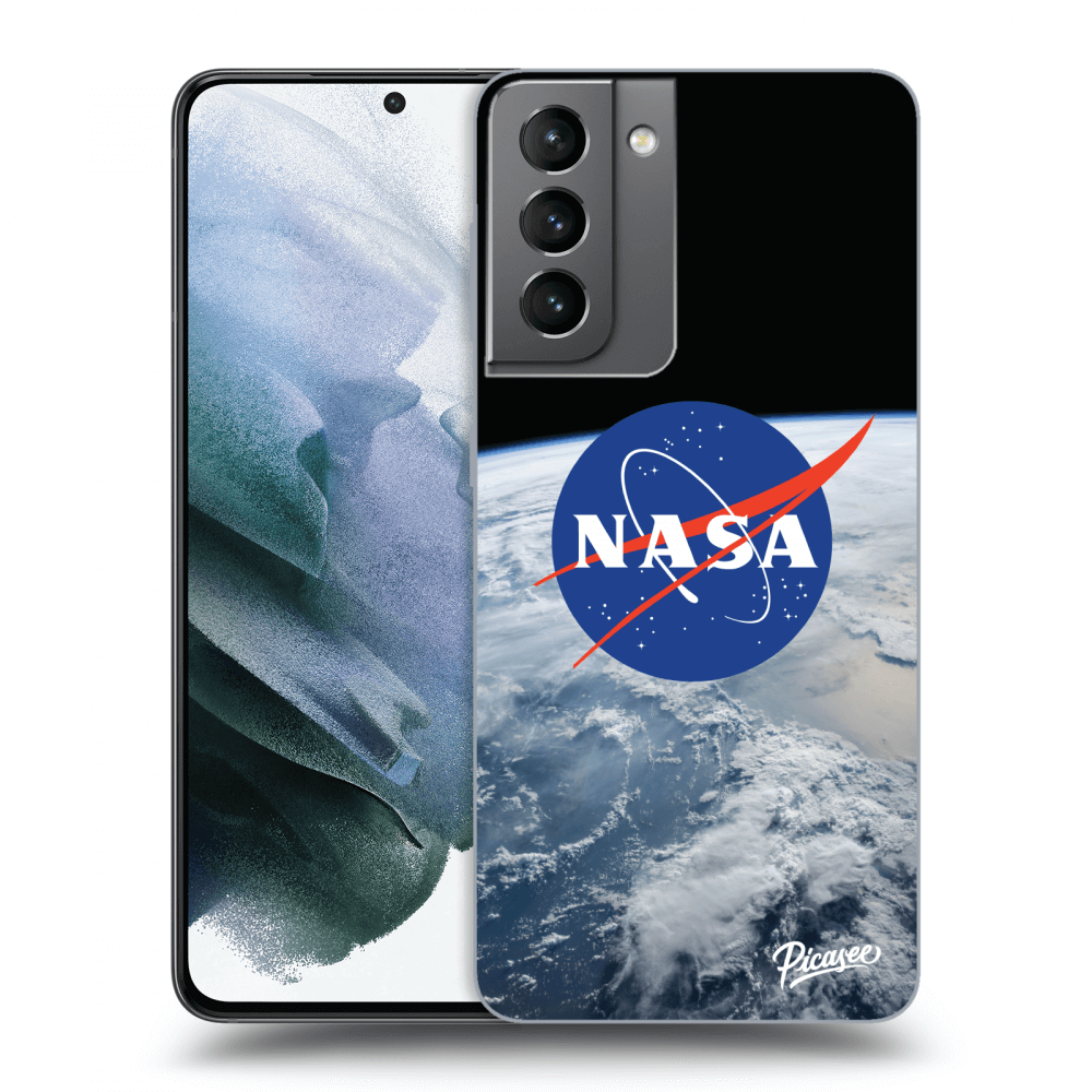 Samsung Galaxy S21 5G G991B Hülle - Transparentes Silikon - Nasa Earth