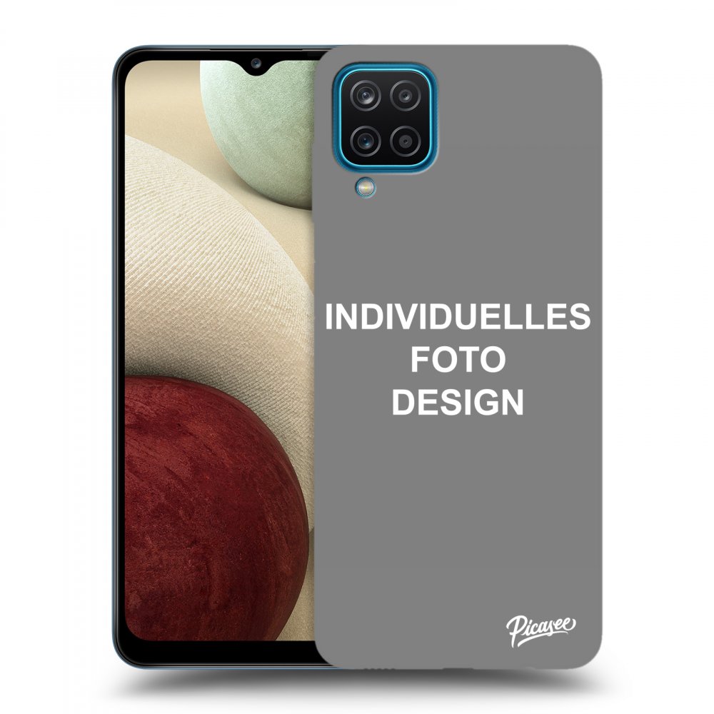 Samsung Galaxy A12 A125F Hülle - Transparentes Silikon - Individuelles Fotodesign