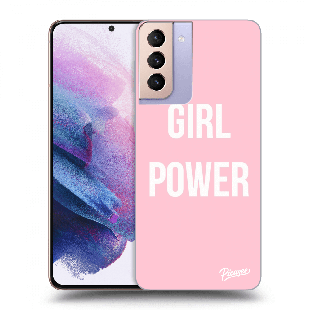 Samsung Galaxy S21+ 5G G996F Hülle - Schwarzes Silikon - Frauenpower