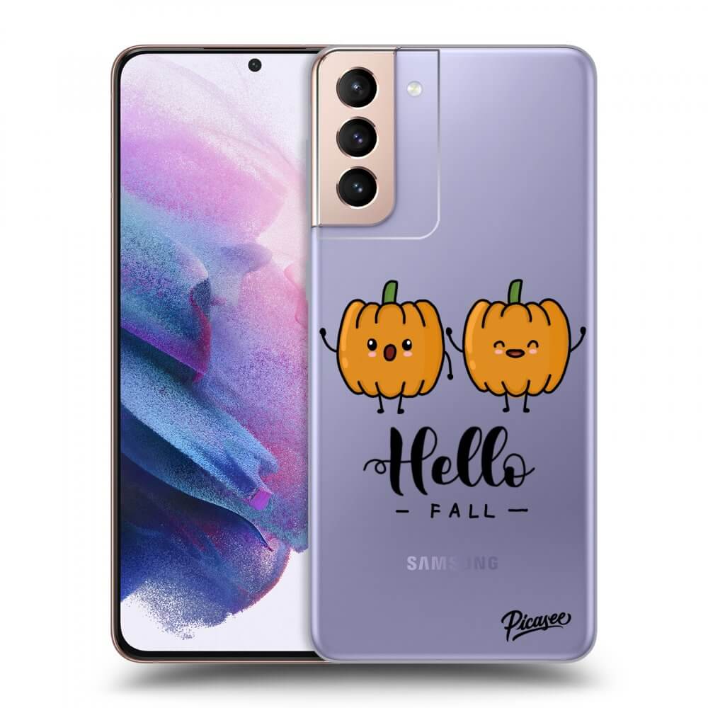 Samsung Galaxy S21+ 5G G996F Hülle - Transparentes Silikon - Hallo Fall