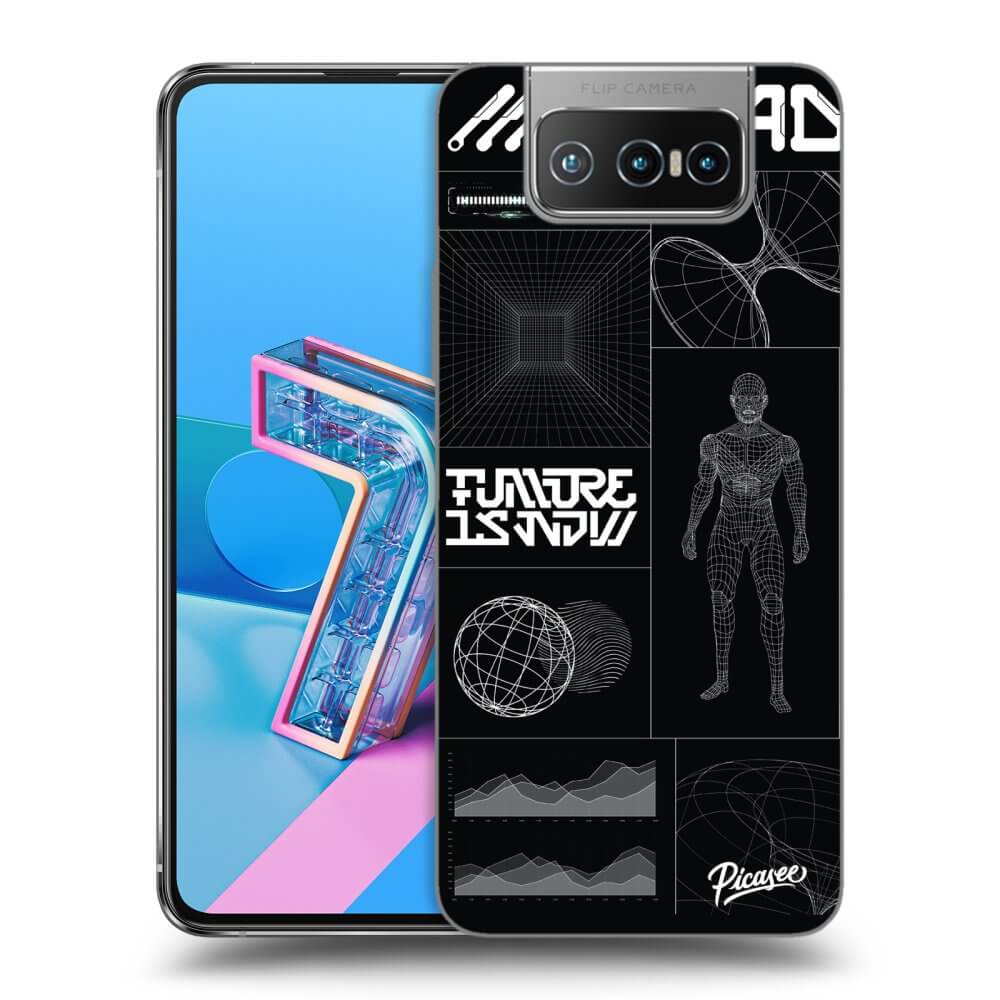 Asus Zenfone 7 ZS670KS Hülle - Transparentes Silikon - BLACK BODY