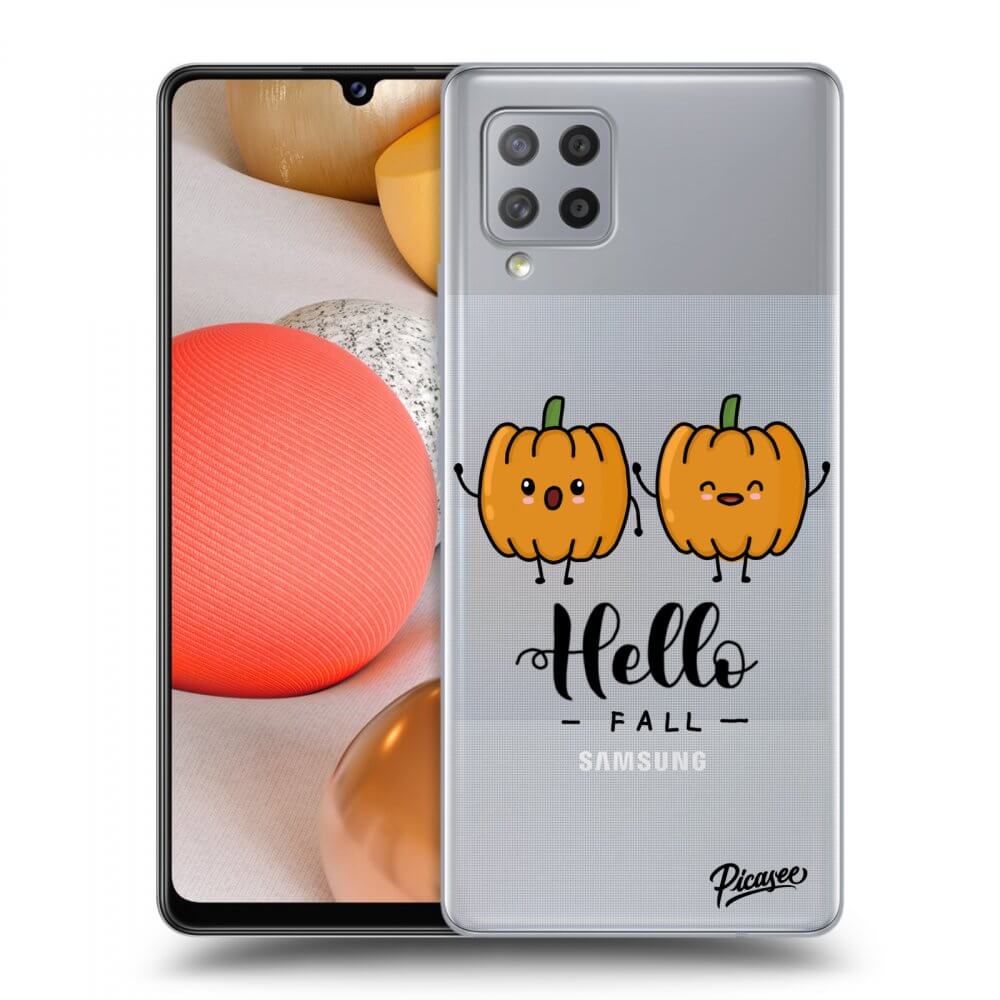 Samsung Galaxy A42 A426B Hülle - Transparentes Silikon - Hallo Fall