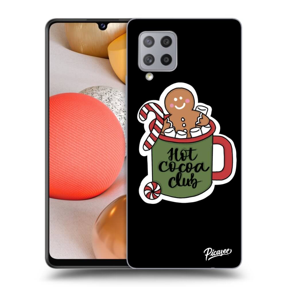 Samsung Galaxy A42 A426B Hülle - Schwarzes Silikon - Hot Cocoa Club