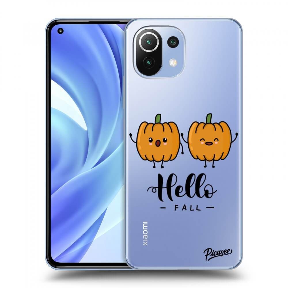 Xiaomi Mi 11 Lite Hülle - Transparentes Silikon - Hallo Fall