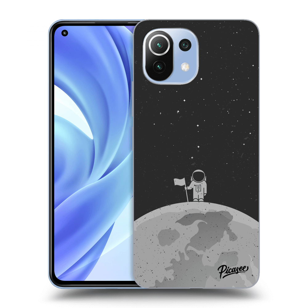 Xiaomi Mi 11 Lite Hülle - Transparentes Silikon - Astronaut