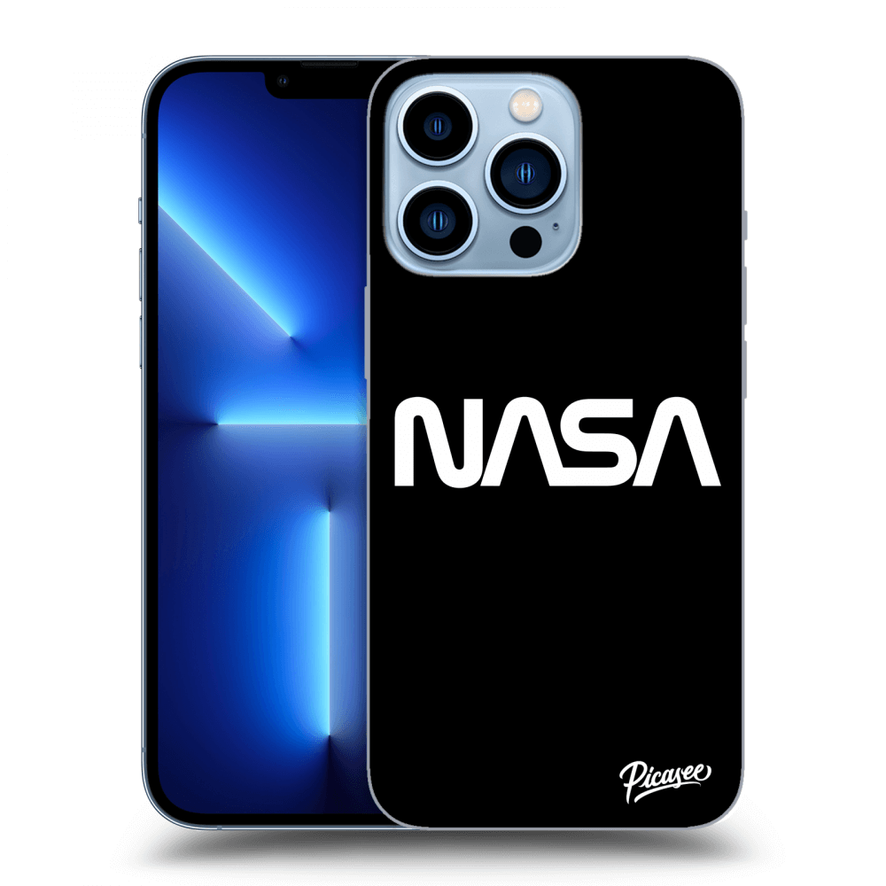 Apple IPhone 13 Pro Hülle - Schwarzes Silikon - NASA Basic