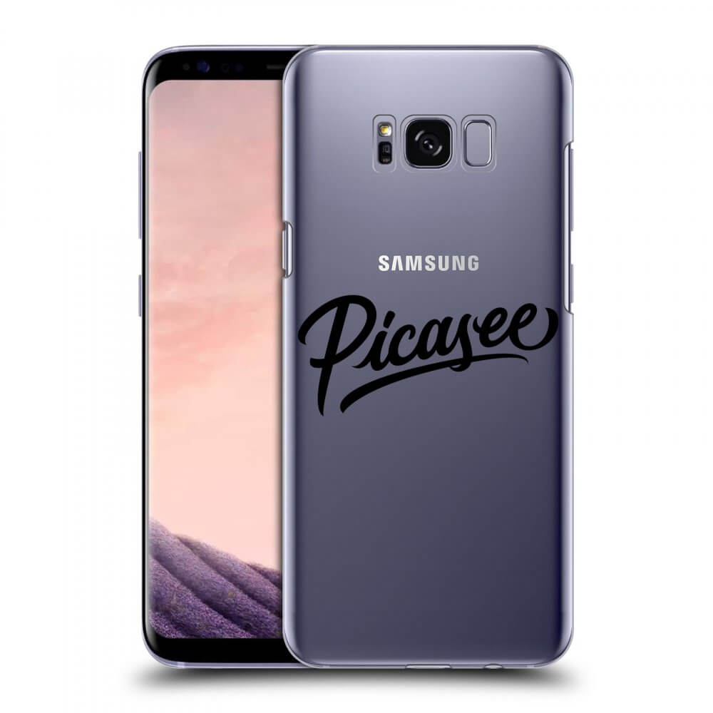 Samsung Galaxy S8+ G955F Hülle - Transparentes Silikon - Picasee - Black