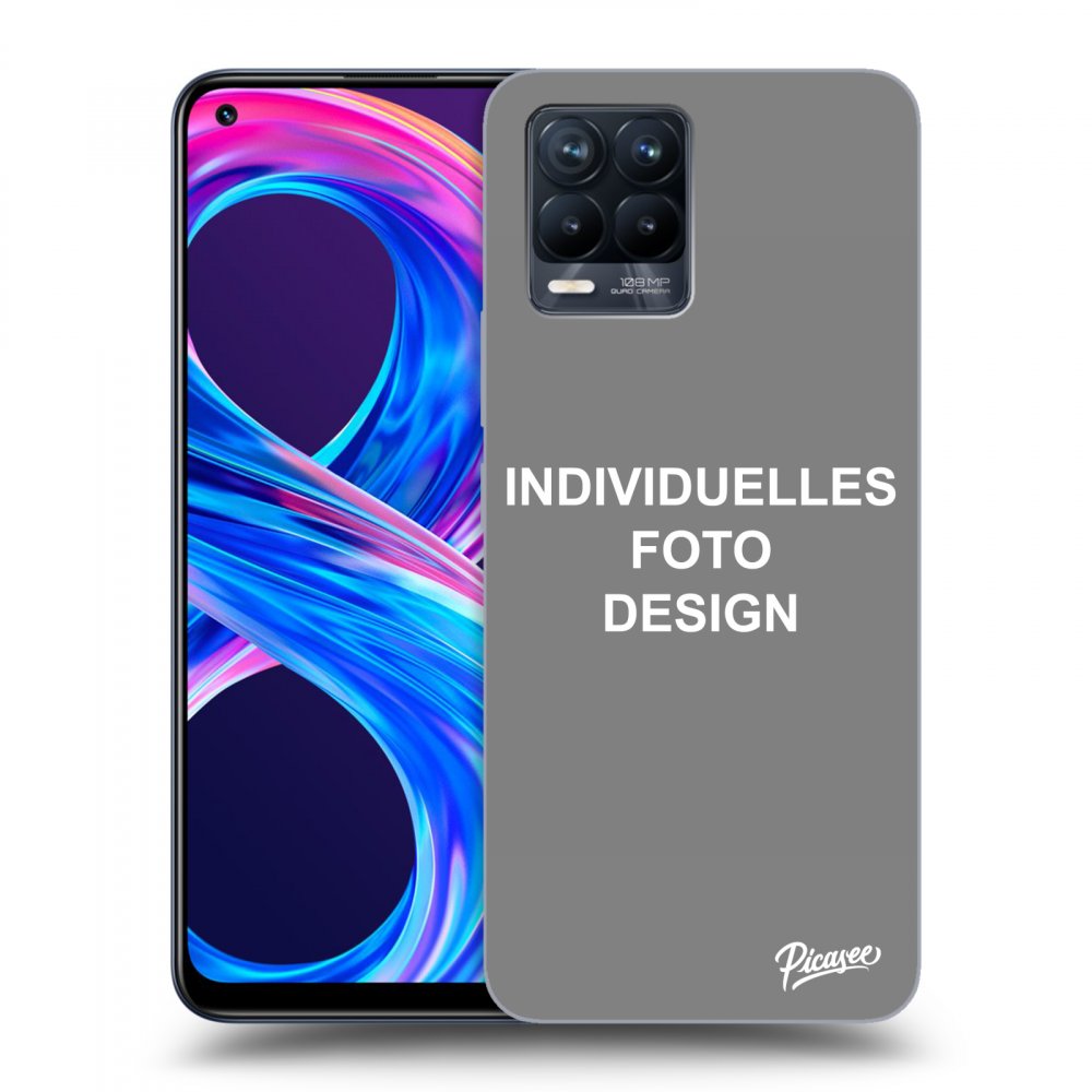 Realme 8 Pro Hülle - Transparentes Silikon - Individuelles Fotodesign