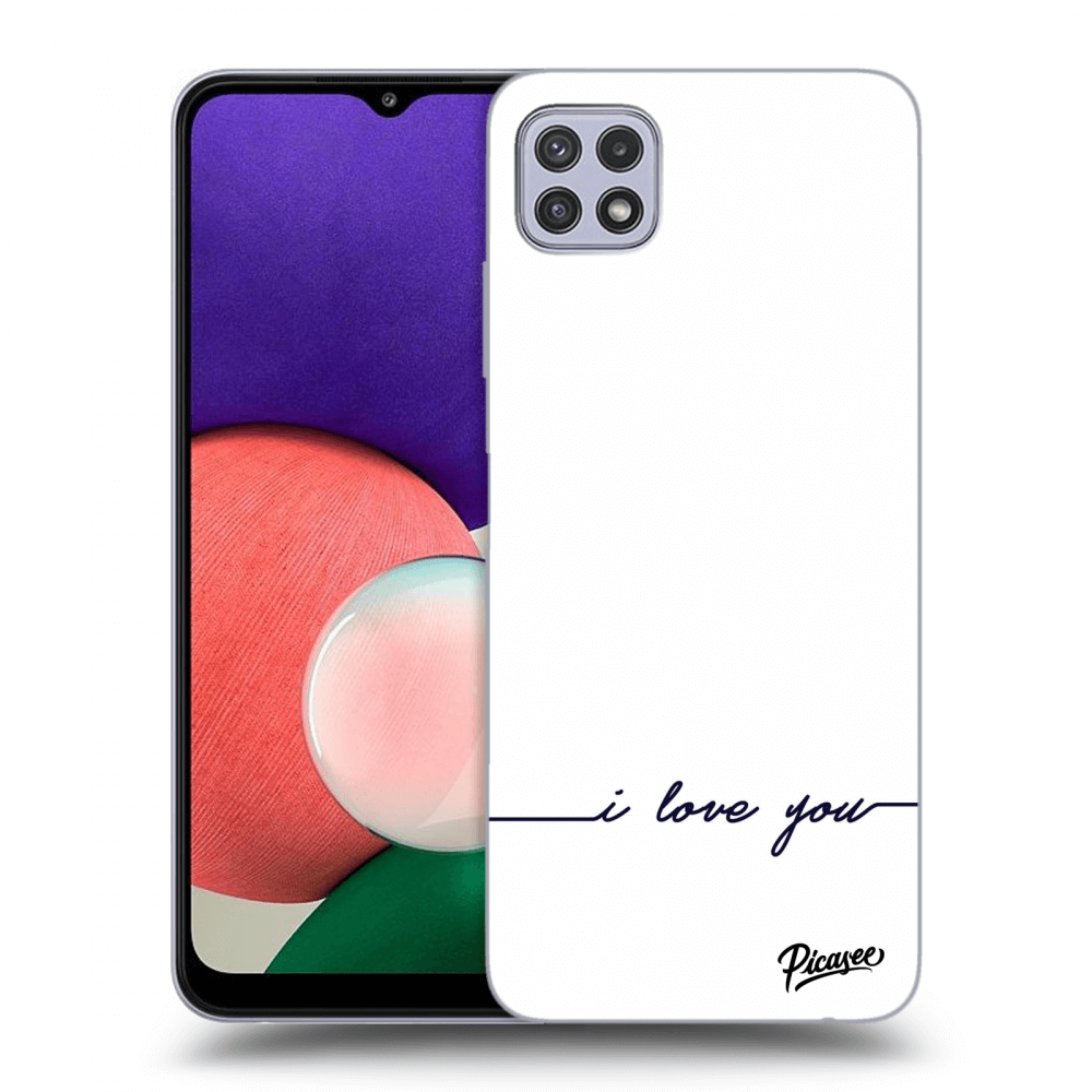 ULTIMATE CASE Für Samsung Galaxy A22 5G A226B - I Love You