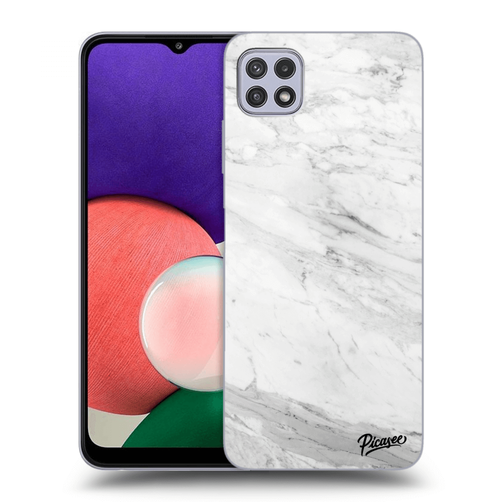 ULTIMATE CASE Für Samsung Galaxy A22 A226B 5G - White Marble