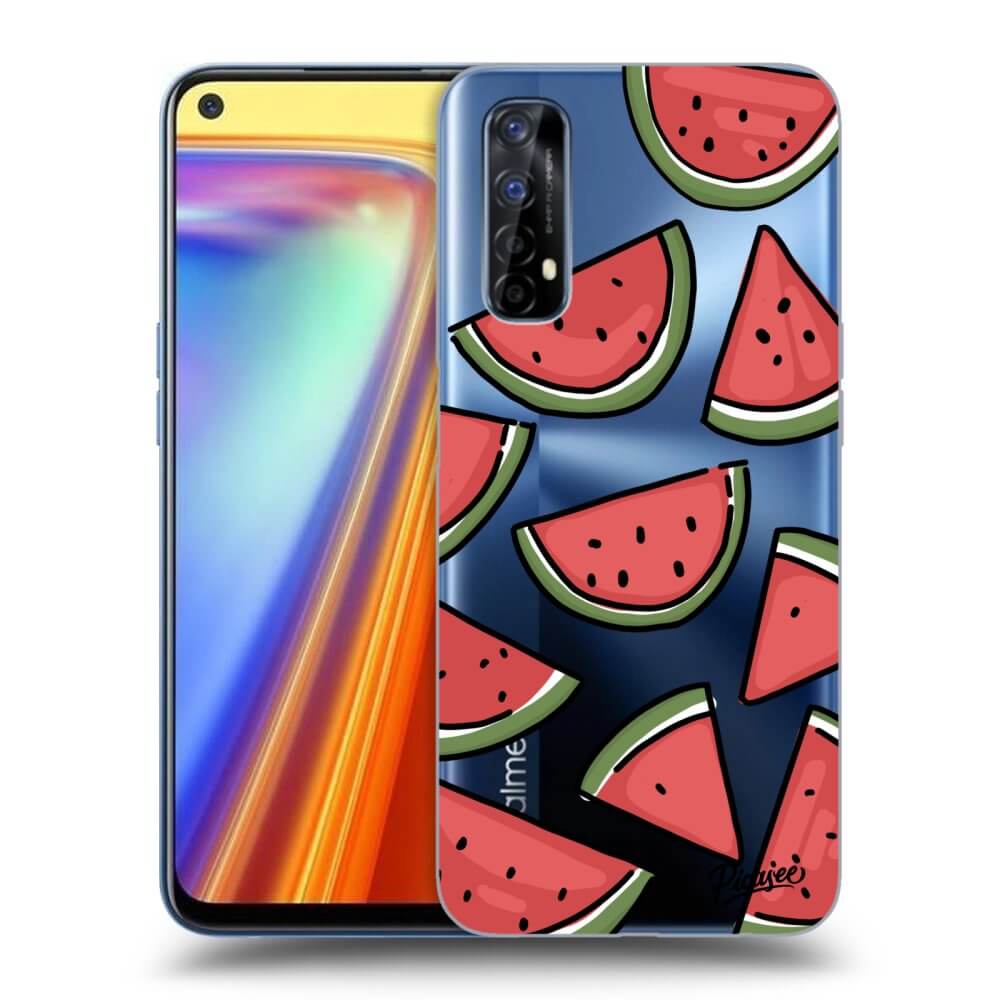 Realme 7 Hülle - Transparentes Silikon - Melone