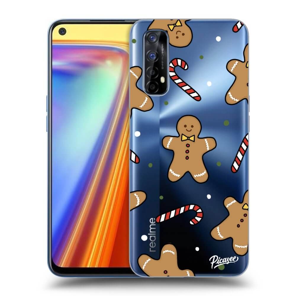 Realme 7 Hülle - Transparentes Silikon - Gingerbread