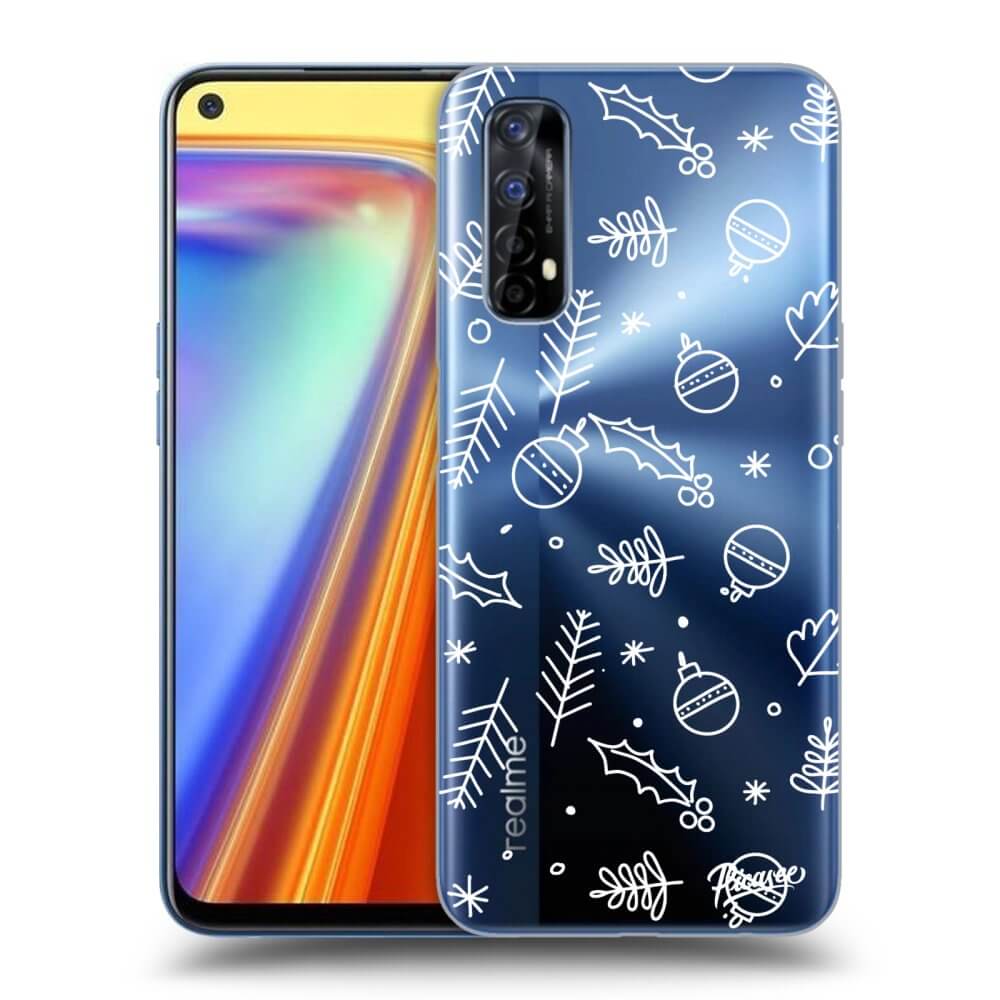 Realme 7 Hülle - Transparentes Silikon - Mistletoe