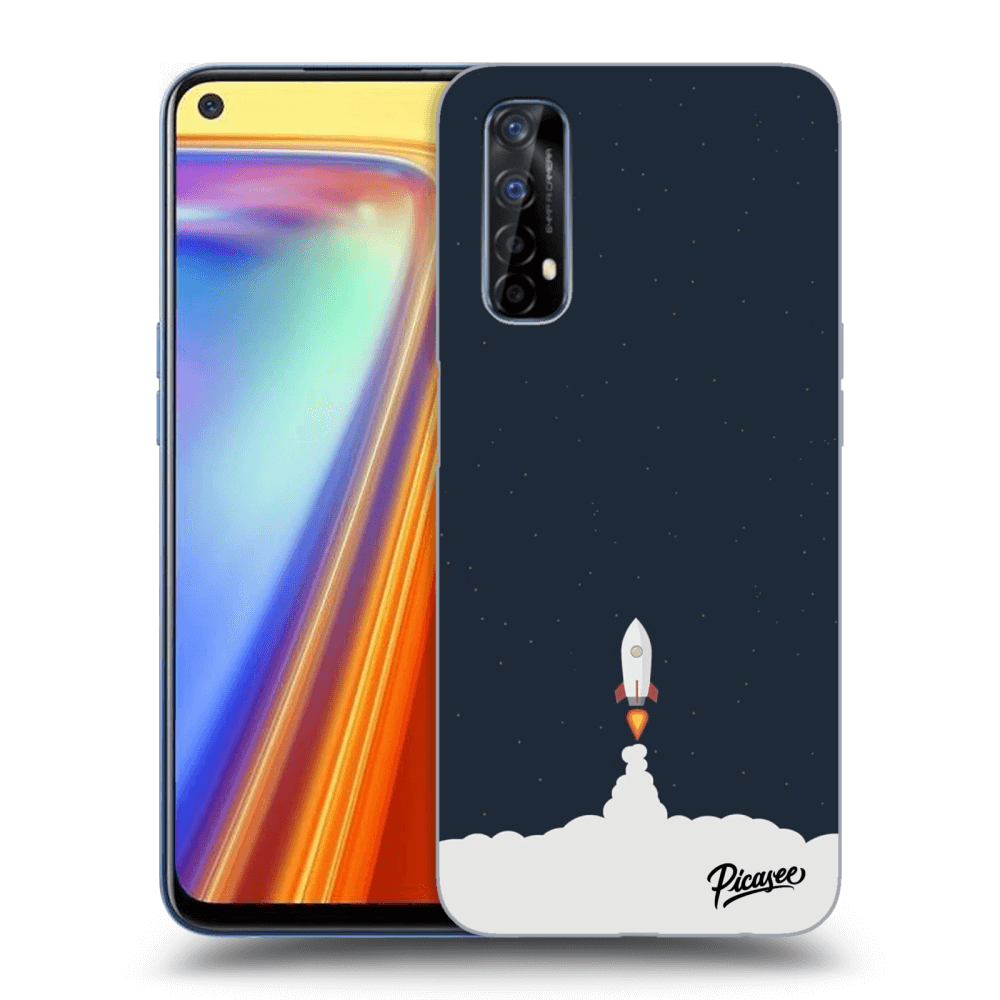 Realme 7 Hülle - Transparentes Silikon - Astronaut 2