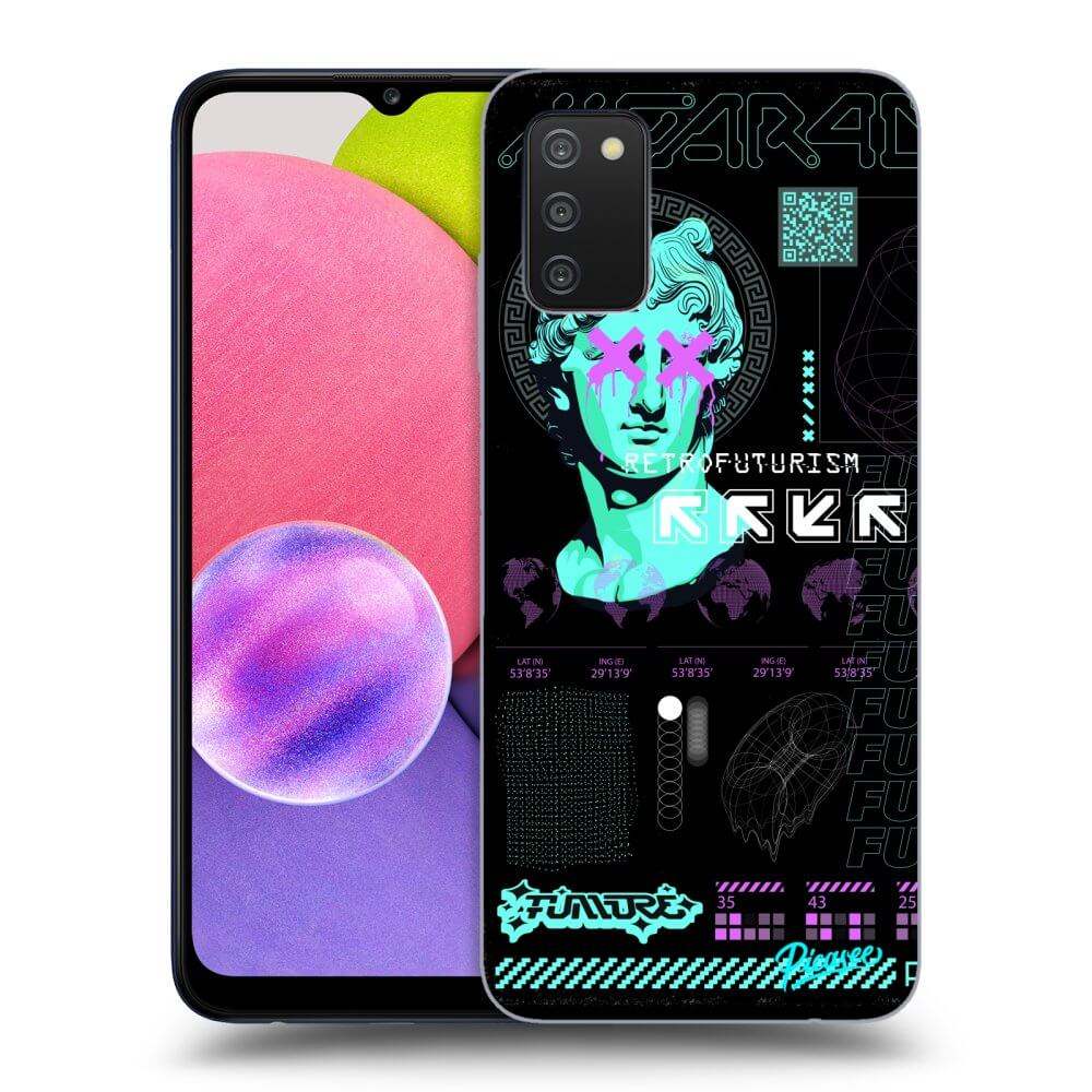 Samsung Galaxy A02s A025G Hülle - Transparentes Silikon - RETRO