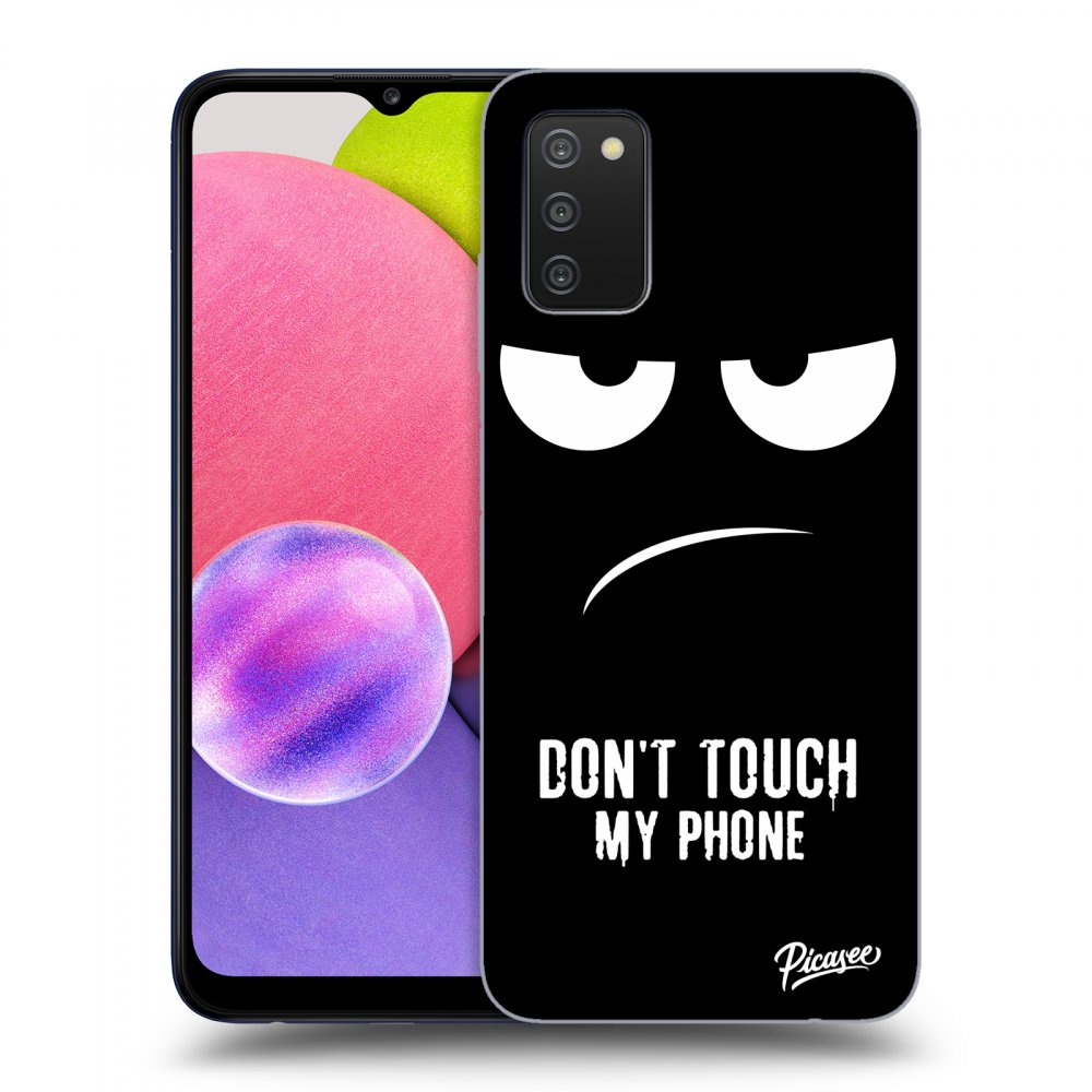 ULTIMATE CASE Für Samsung Galaxy A02s A025G - Don't Touch My Phone