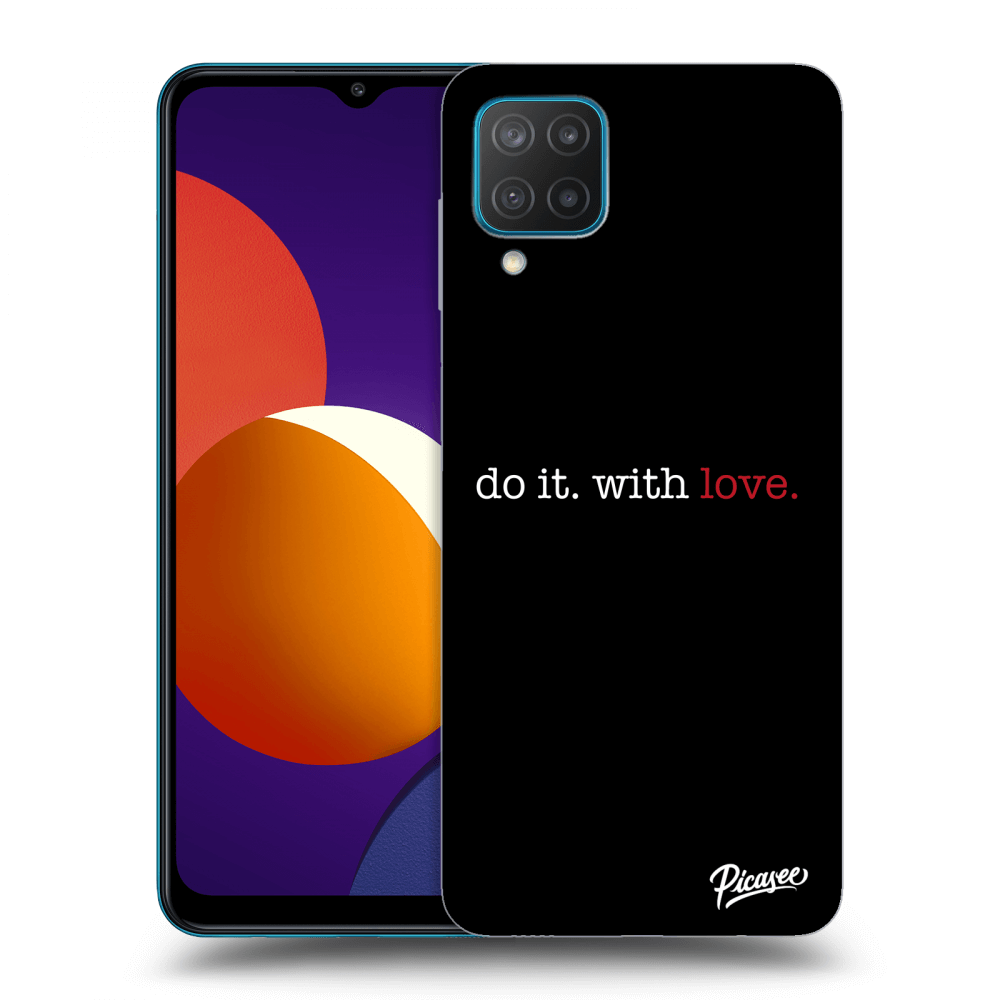 Samsung Galaxy M12 M127F Hülle - Transparentes Silikon - Do It. With Love.