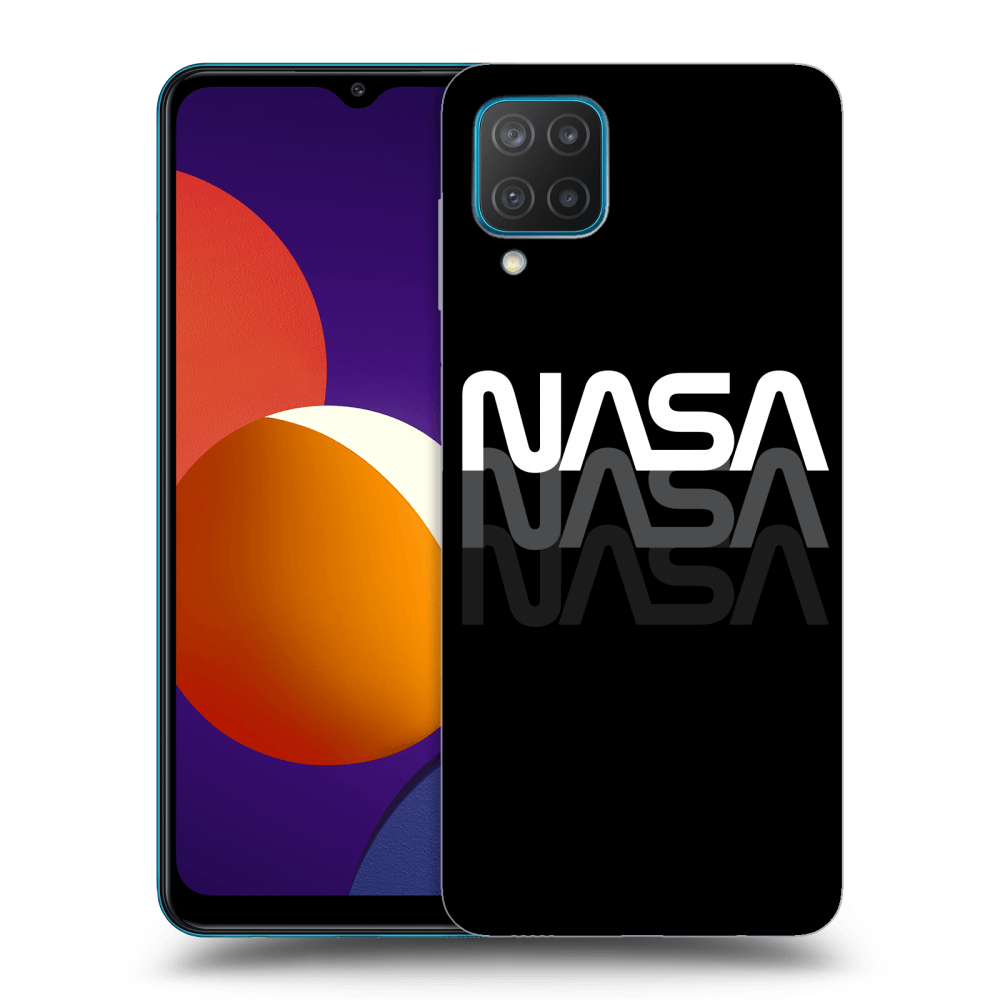 Samsung Galaxy M12 M127F Hülle - Transparentes Silikon - NASA Triple