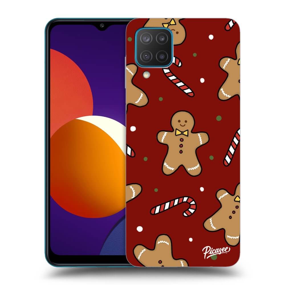 Samsung Galaxy M12 M127F Hülle - Transparentes Silikon - Gingerbread 2