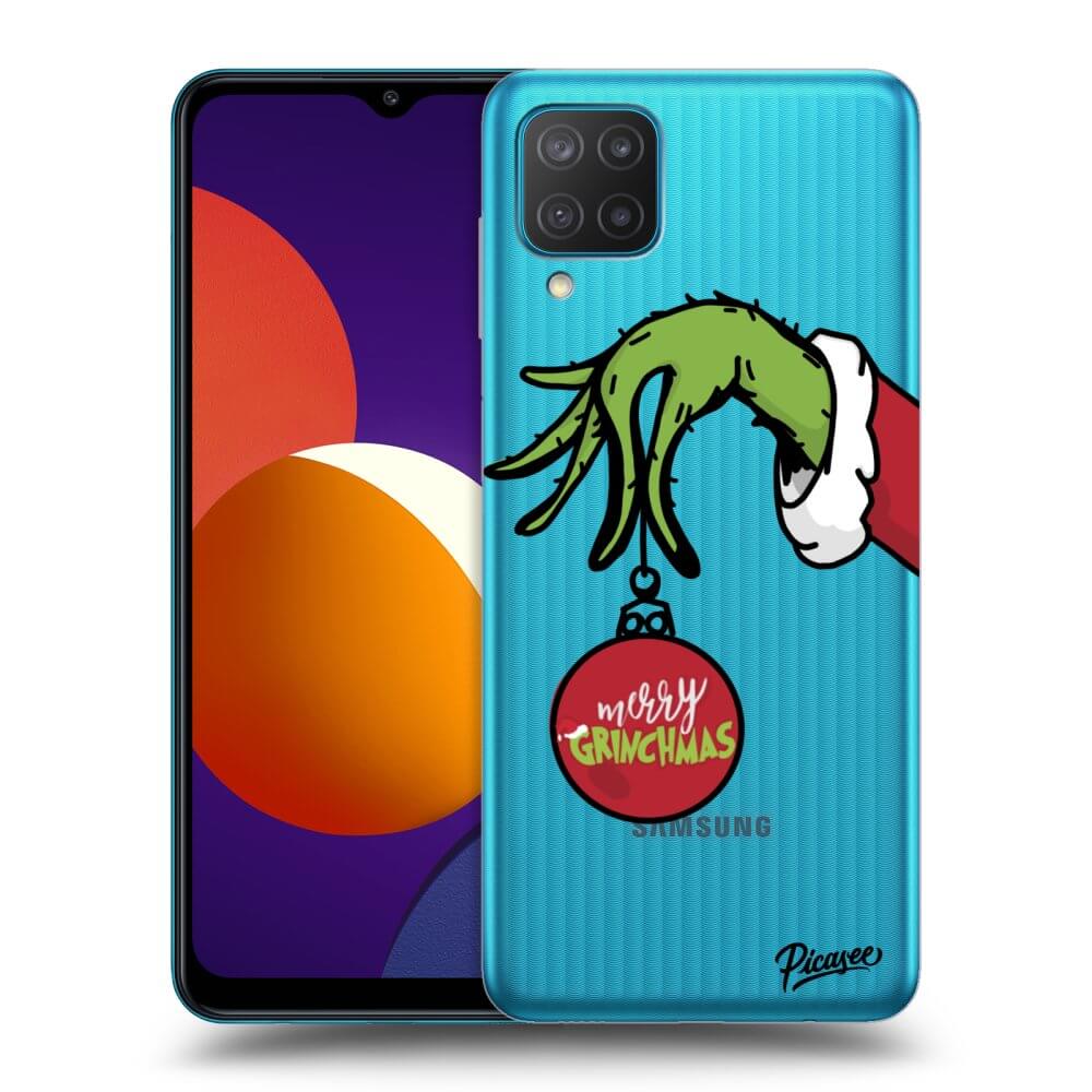 Samsung Galaxy M12 M127F Hülle - Transparentes Silikon - Grinch