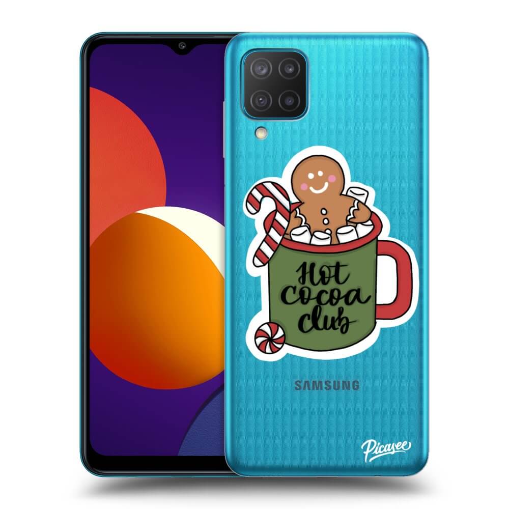 Samsung Galaxy M12 M127F Hülle - Transparentes Silikon - Hot Cocoa Club