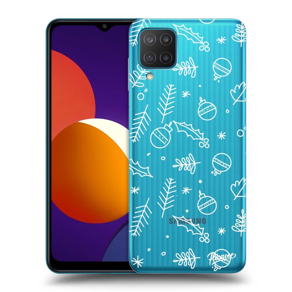 Samsung Galaxy M12 M127F Hülle - Transparentes Silikon - Mistletoe