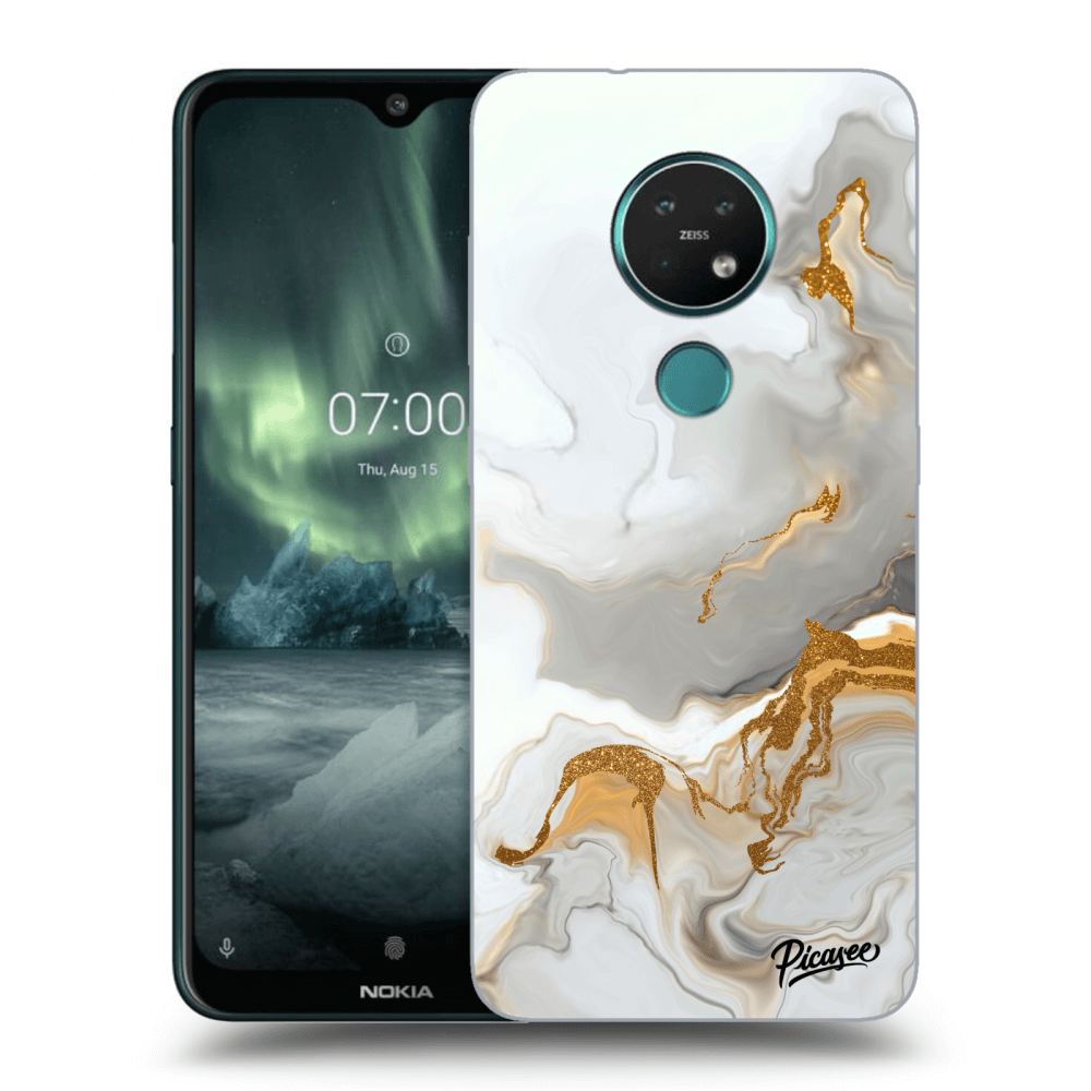 Nokia 7.2 Hülle - Transparentes Silikon - Her