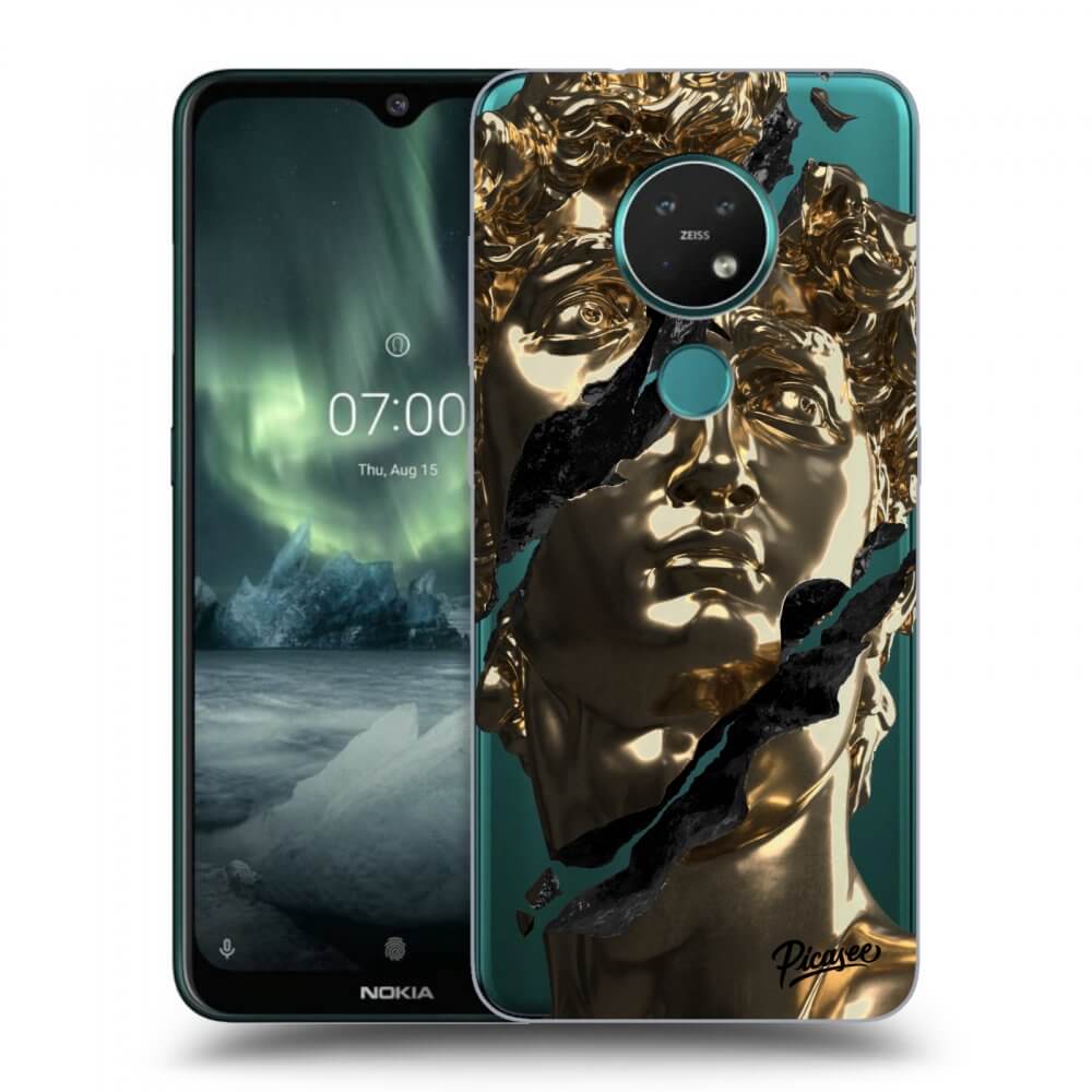 Nokia 7.2 Hülle - Transparentes Silikon - Golder