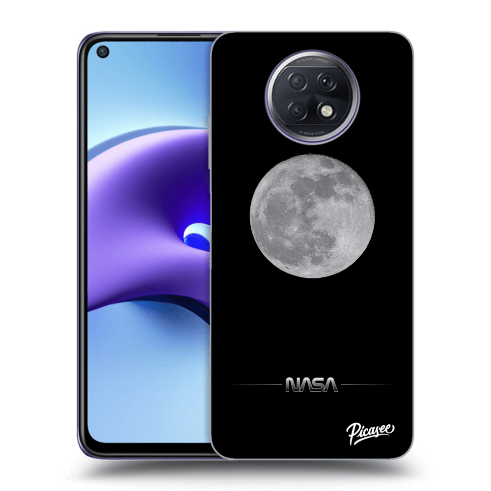 Xiaomi Redmi Note 9T Hülle - Transparentes Silikon - Moon Minimal