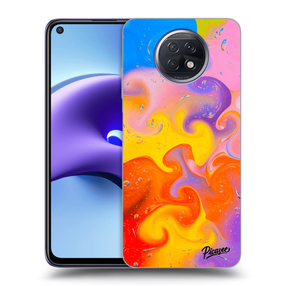 Xiaomi Redmi Note 9T Hülle - Transparentes Silikon - Bubbles