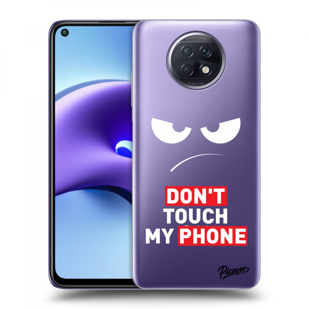 Xiaomi Redmi Note 9T Hülle - Transparentes Silikon - Angry Eyes - Transparent