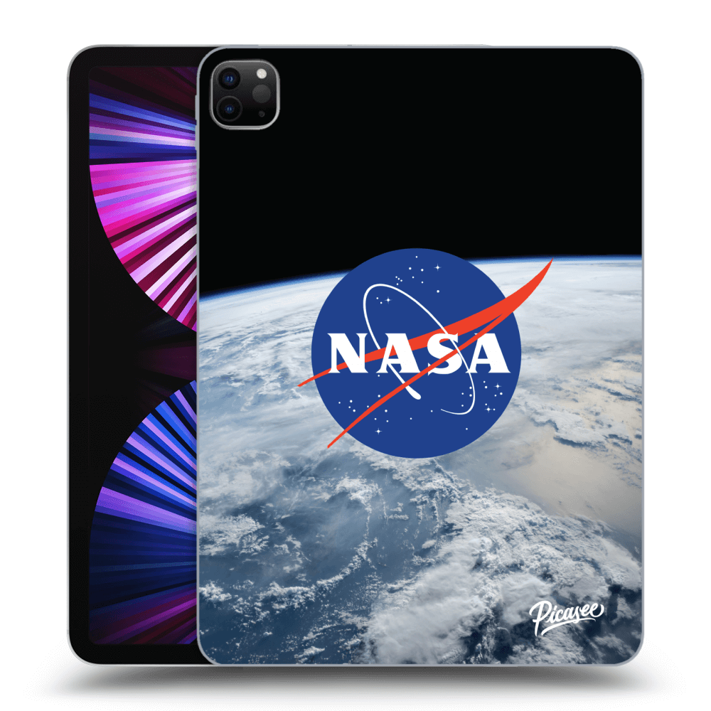 Schwarze Silikonhülle Für Apple IPad Pro 11 2021 (3.gen) - Nasa Earth