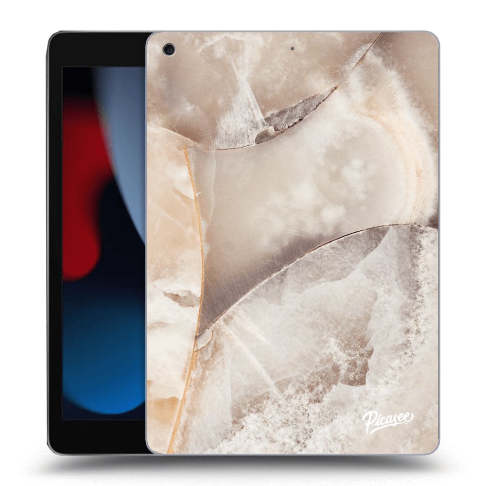 Transparente Silikonhülle Für Apple IPad 10.2 2021 (9. Gen) - Cream Marble